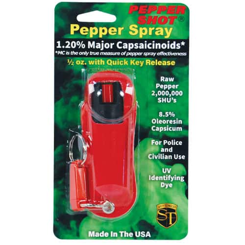 No need to Live In Fear when you own a Pepper Shot Pepper Spray