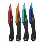 High Quality Self Defense Knives Include This Beautiful 4 Piece Throwing Knife Set
