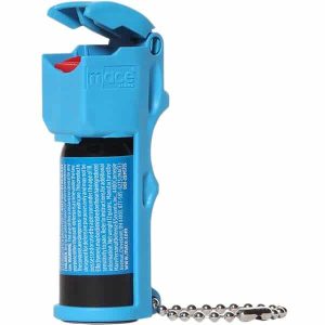 The Mace neon blue pocket model is a great self defense tool if you're thinking about how to get started