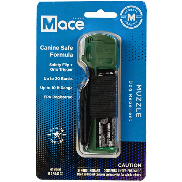 Can Pepper Spray Stop A Pit Bull? Yes. The MACE Muzzle Humane Dog Repellent Can!