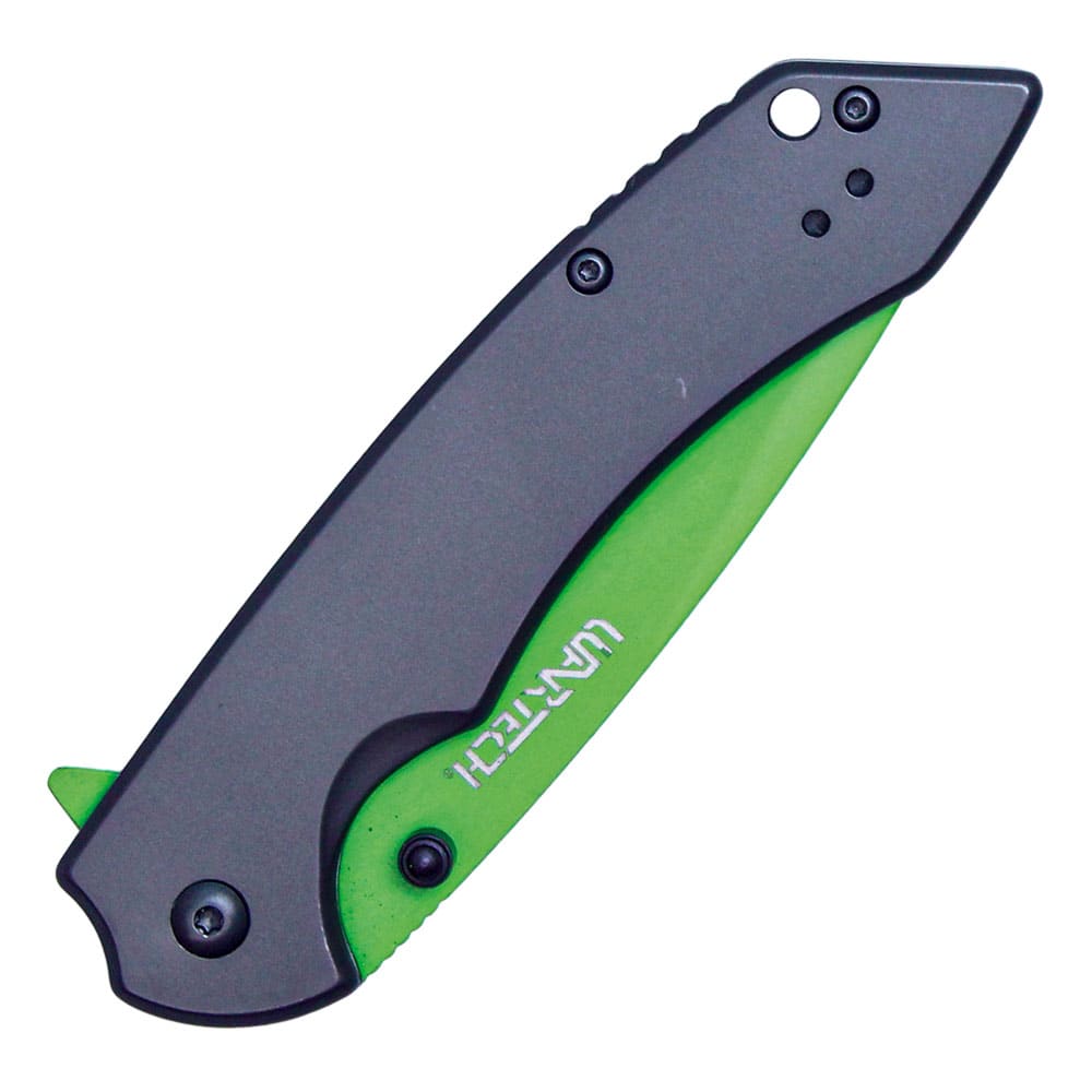 Assisted Open Folding Pocket Knife With Colored Blade 11 Assisted Open Folding Pocket Knife With Colored Blade - Image 11