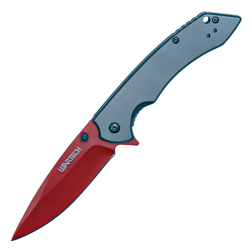 Assisted Open Folding Pocket Knife With Colored Blade 13 Assisted Open Folding Pocket Knife With Colored Blade - Image 13