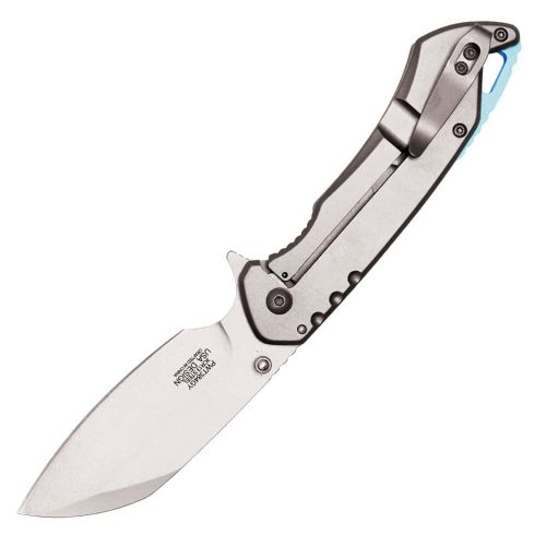 Assisted Open Folding Pocket Knife, Handle w/ Accents - Image 6