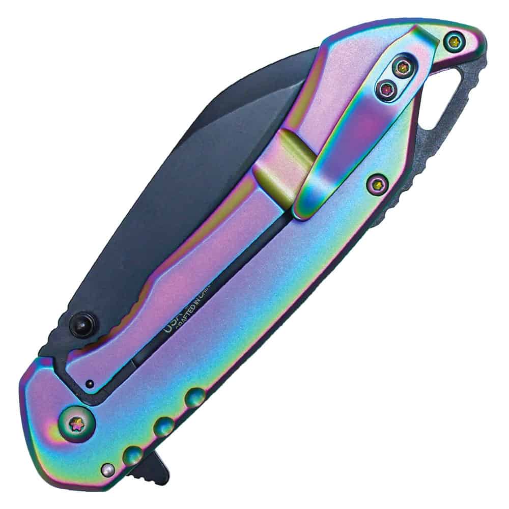 Assisted Open Folding Pocket Knife, Handle w/ Accents 12 Assisted Open Folding Pocket Knife, Handle w/ Accents - Image 12