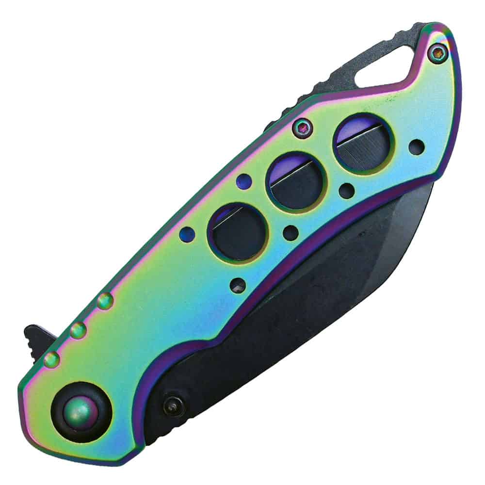 Assisted Open Folding Pocket Knife, Handle w/ Accents 11 Assisted Open Folding Pocket Knife, Handle w/ Accents - Image 11