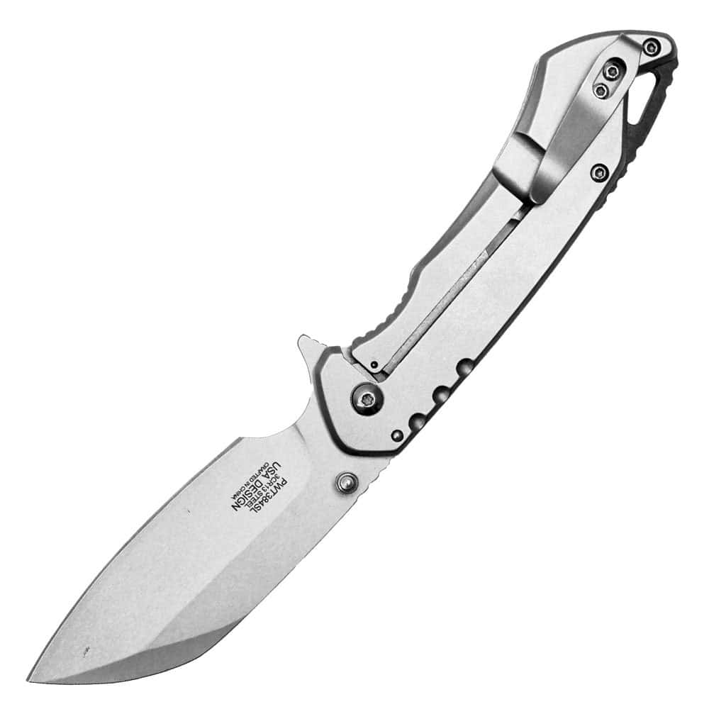 Assisted Open Folding Pocket Knife, Handle w/ Accents 14 Assisted Open Folding Pocket Knife, Handle w/ Accents - Image 14
