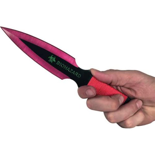 2 Piece Bio-Hazard Throwing Knife Set - Image 3