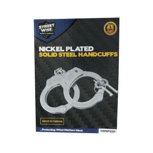 Professional Nickel Plated Steel Handcuffs