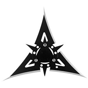 4inch 3 Point Black Stainless Steel Throwing Star