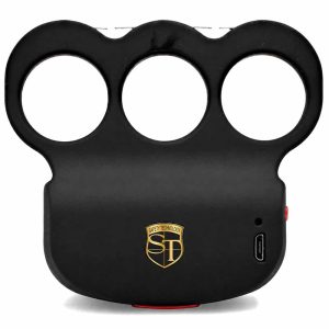 Triton Stun Gun – 80M Volts, Squeeze-to-Fire, Rechargeable